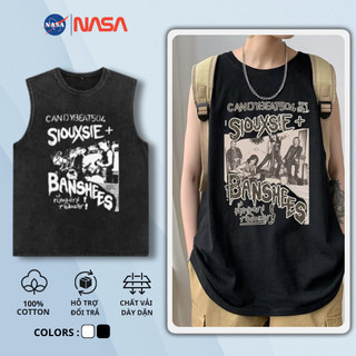  Áo Tanktop Ba Lỗ Nam Nữ In Họa Tiết Chất LoveStudio Unisex Chất Vải Cotton 100% Dày Dặn Nasa  BL06  
