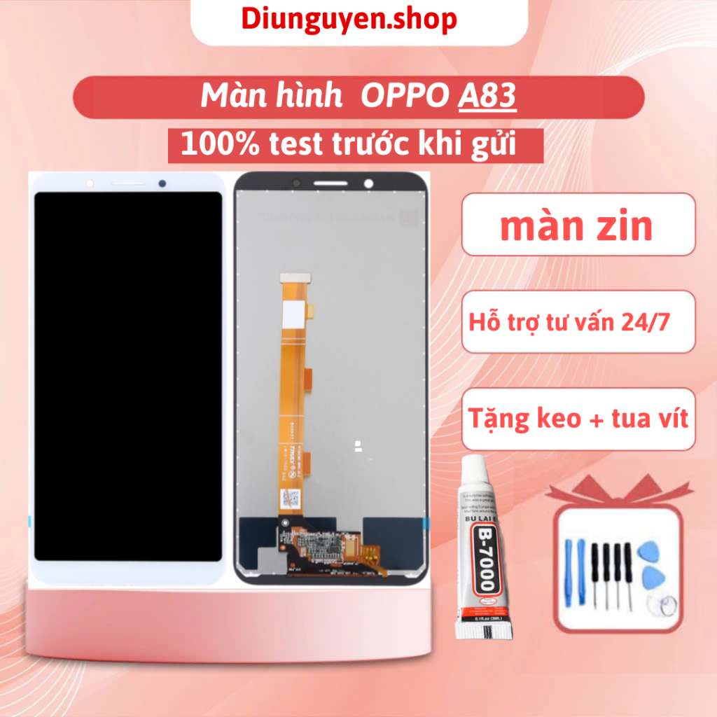 Màn hình oppo A83 zin ( tặng kèm keo + tua vít )