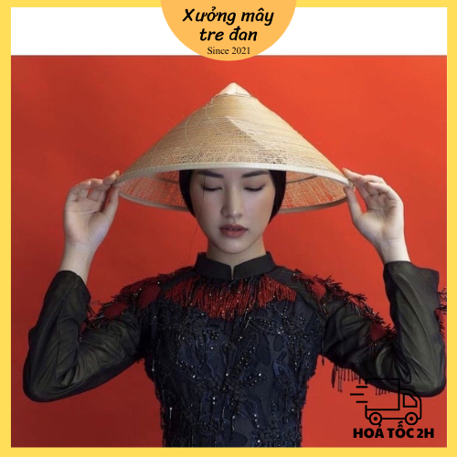 (Hoả tốc ) Nón lá chụp ảnh áo dài, nón trang trí đường kính 40cm