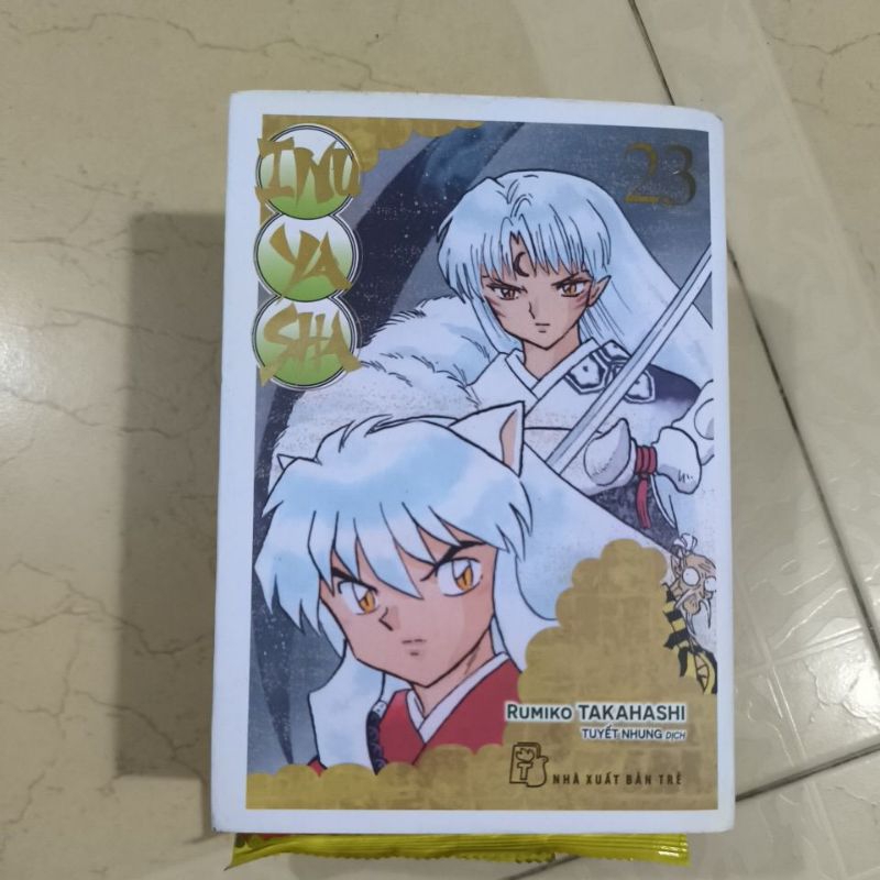 card Inuyasha deluxe 23 (used, nhắn tin xem chất lượng trước khi mua)
