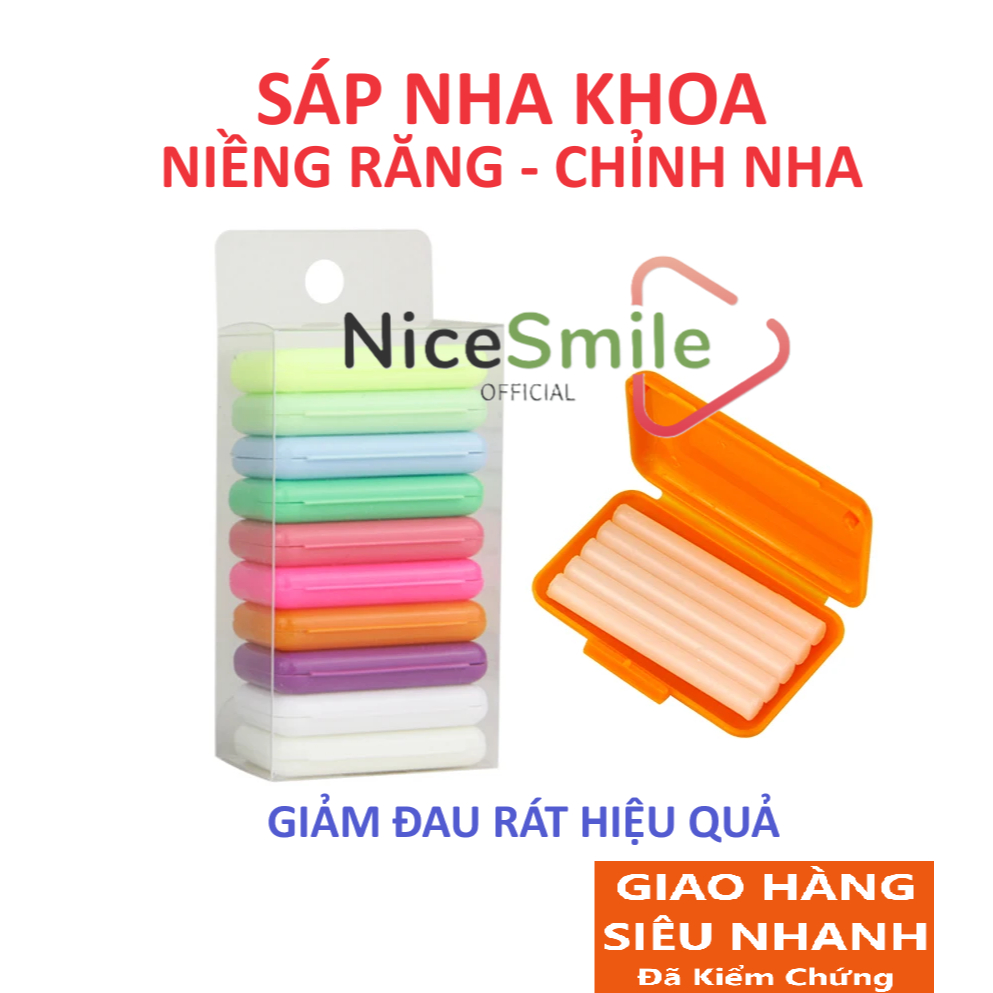 Sáp Nha Khoa, Sáp Chỉnh Nha Cho Người Niềng Răng, Sáp Giảm Đau Rát, Sáp Nha Khoa, Sáp Niềng Răng, Sáp Chỉnh Nha