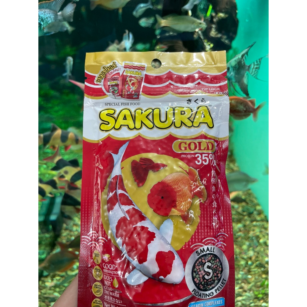 Thức ăn cho cá Sakura Protein 35%