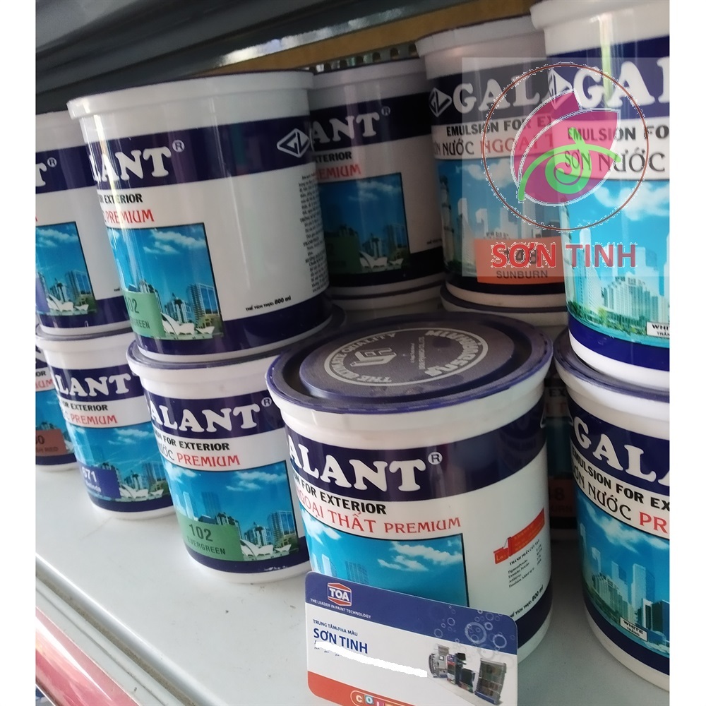 Sơn nước ngoại thất Galant 800ml (nhiều màu)