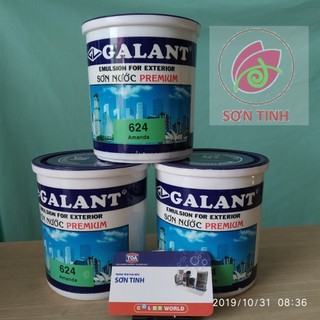Sơn nước ngoại thất Galant 800ml (nhiều màu)