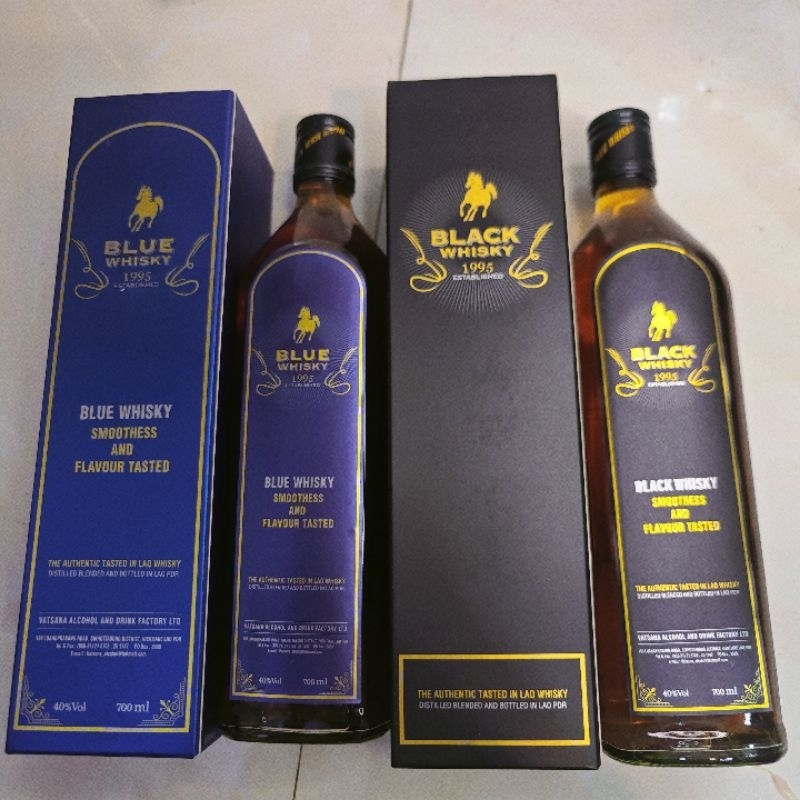 BLACK WHISKY 1995 nhập từ LÀO( 700ml,40vl)
