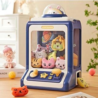  Máy Gắp Thú Bông Máy Gắp Thú Mini Cho Bé Có Hiệu Ứng Nhạc Kèm Thú Bông Và Dây Sạc Quà tặng Cho Bé Mẫu Mới Nhất 
