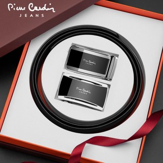 Bộ 2 mặt thắt lưng nam Pierre Cardin PC011 (huy đã có anh thật)