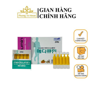  Tinh nghệ Nano Curcumin Hàn Quốc Medicumin DMR ngăn ngừa lão hóa hộp 60 ống 