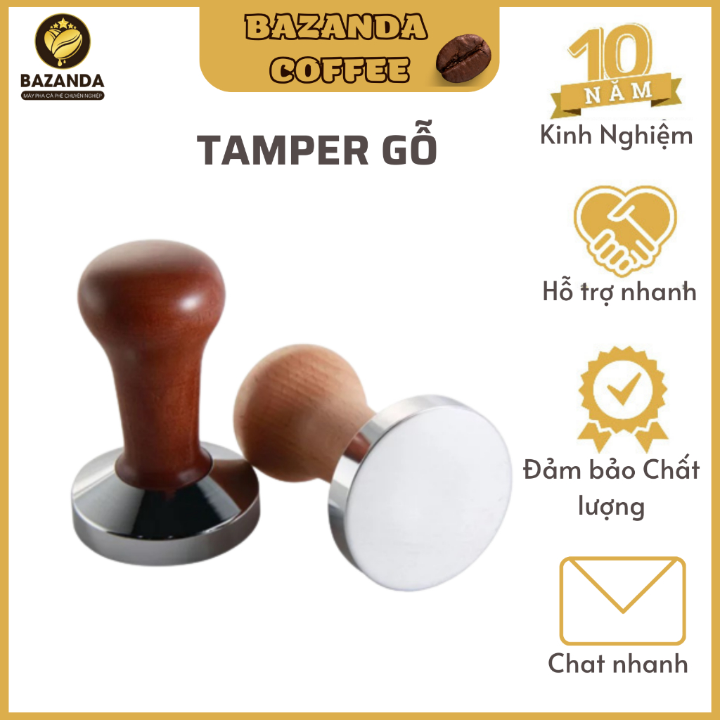 DỤNG CỤ NÉN CÀ PHÊ TAMPER ESPRESSO – 58MM