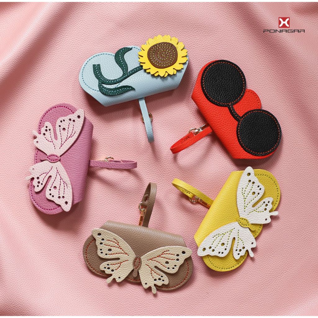 Bao Mắt Kính K04 - Ví da Ponagar Handmade