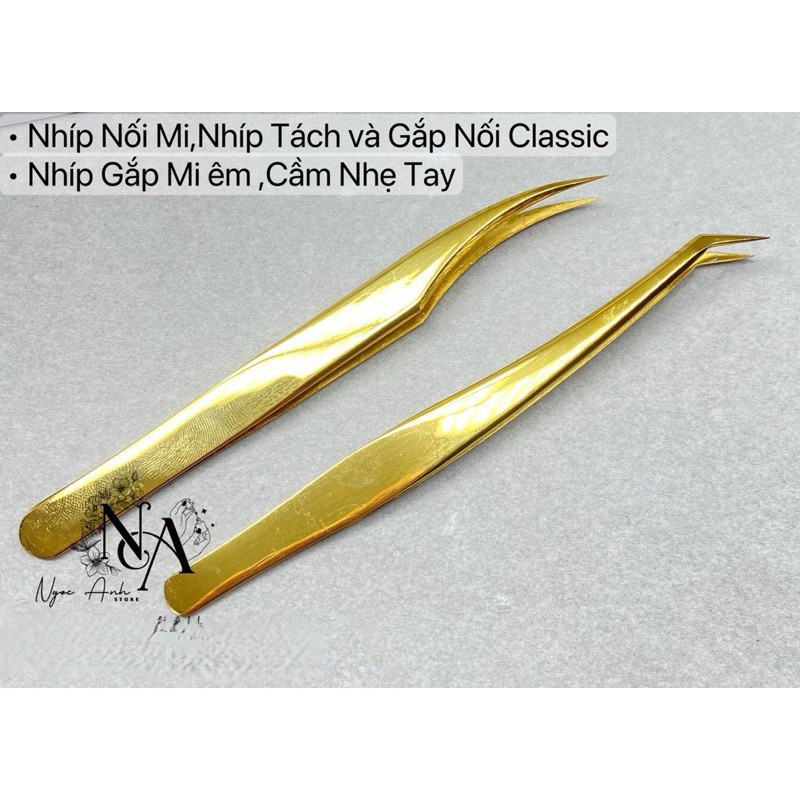 Nhíp Cá Heo Gấp Mi-Tách Mi