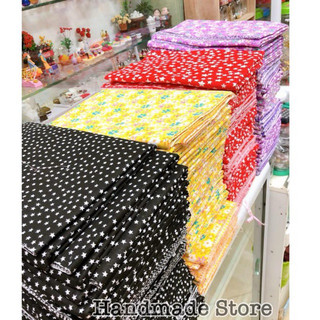 Vải thô tone vàng (Khổ 50*50cm)