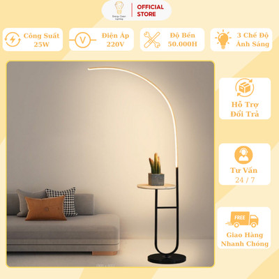 Đèn Cây Đứng Bàn Đá Energy Green Lighting DB-1091 - Decor Trang Trí Phòng Khách ,Phòng Ngủ - Phong Cách Hiện Đại