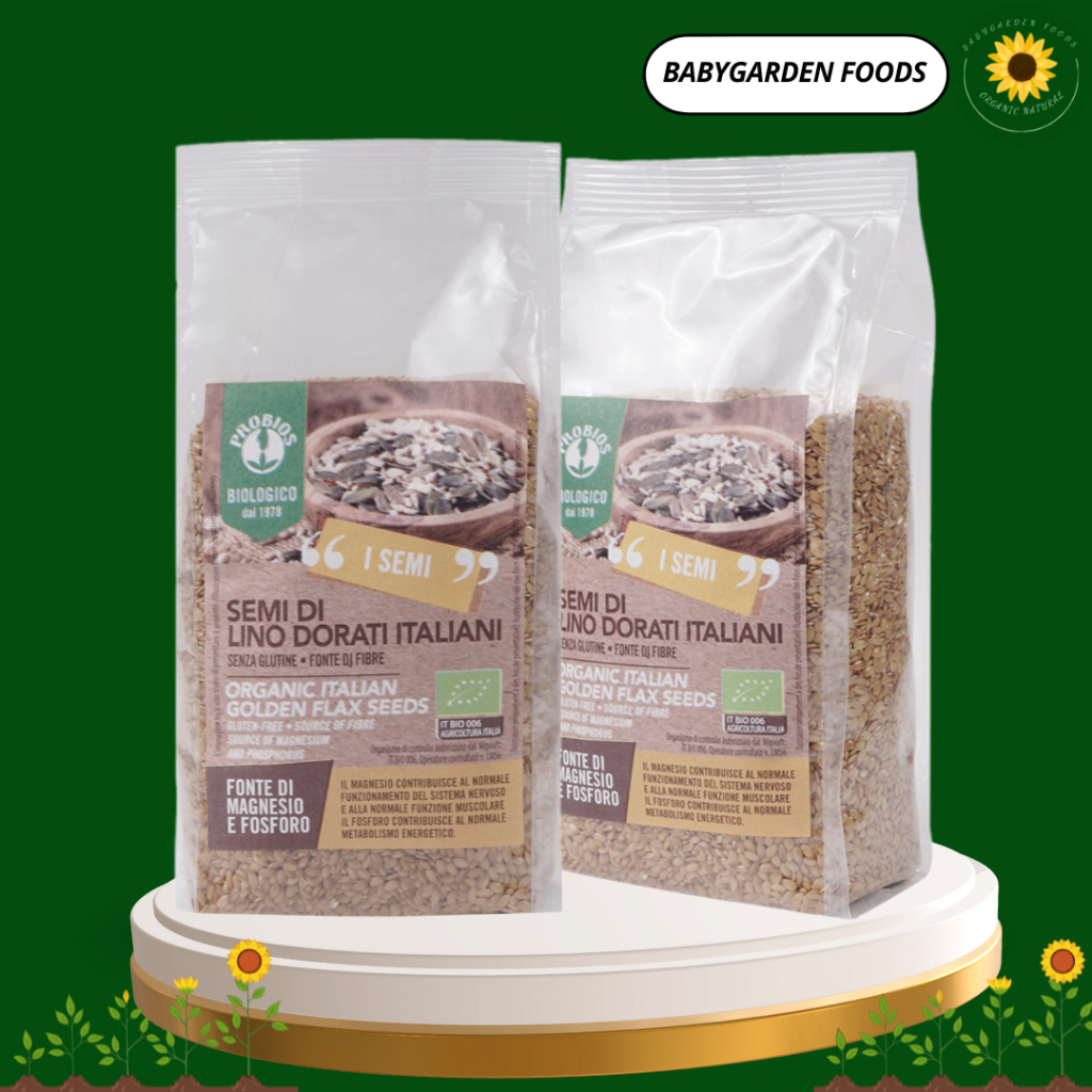 Hạt lanh vàng hữu cơ ProBios 500g