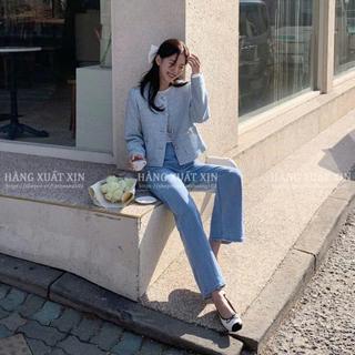 Áo khoác dạ sweet TMY hàng 2 lớp vải dạ ép mềm, nhẹ