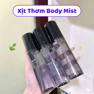 Xịt Thơm Body Khử Mùi Quần Áo Ẩm Mốc Hương Thơm Mát Tự Nhiên Lâu Trôi Kháng Khuẩn An Toàn Tiện Lợi