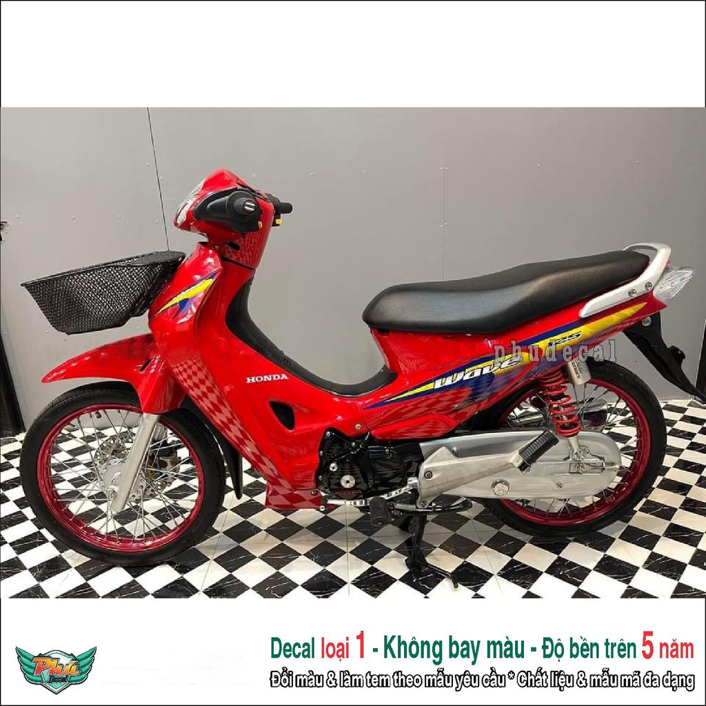 Tem rời Wave 125 đỏ vàng xanh (3)