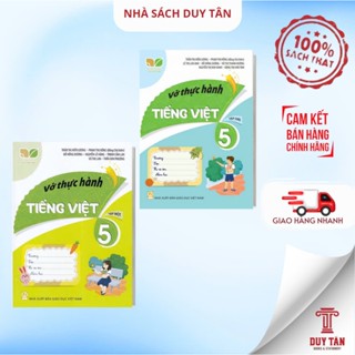 Sách - Vở thực hành tiếng Việt 5 - Tập 1,2 Kết nối tri thức - NXB Giáo dục Việt Nam