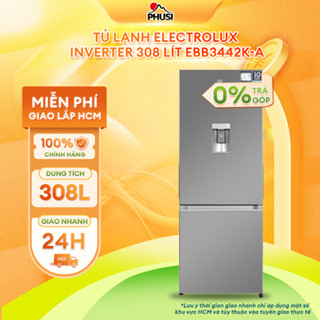EBB3442K-A Tủ lạnh Electrolux Inverter 308 lít EBB3442K-A [MIỄN PHÍ GIAO HÀNG - LẮP ĐẶT]