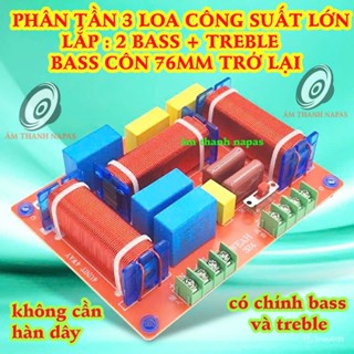 BỘ MẠCH PHÂN TẦN 2 BASS 1 TRÉP WEAH324 - PHÂN TẦN 3 LOA - PHÂN TẦN LOA KÉO - PHÂN TẦN FUN ĐÔI