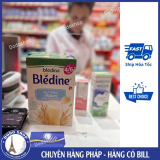 Bột lắc sữa Bledina 4/6m vị ngũ cốc - bột pha sữa bledine pháp - hàng air, mấu mới, date dài_Dodoshop