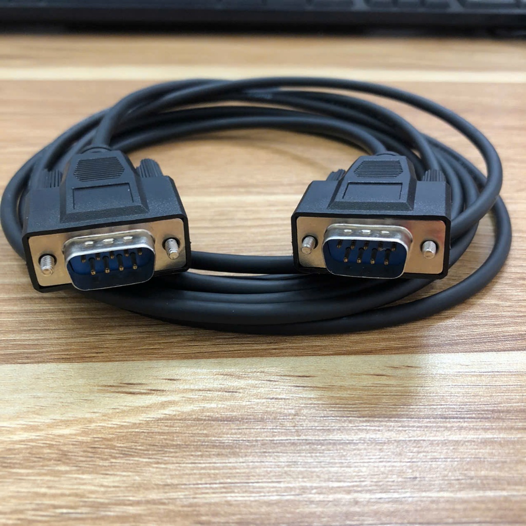 Cáp OMRON XW2Z-500T RS232 DB9 Male to DB9 Male dài 5M Cáp HMI For màn hình OMRON MPT/NT/NS/NB đến PL