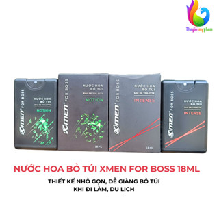 Nước Hoa Bỏ Túi Xmen For Boss 18ml, HƯƠNG INTENSE/ MOTION