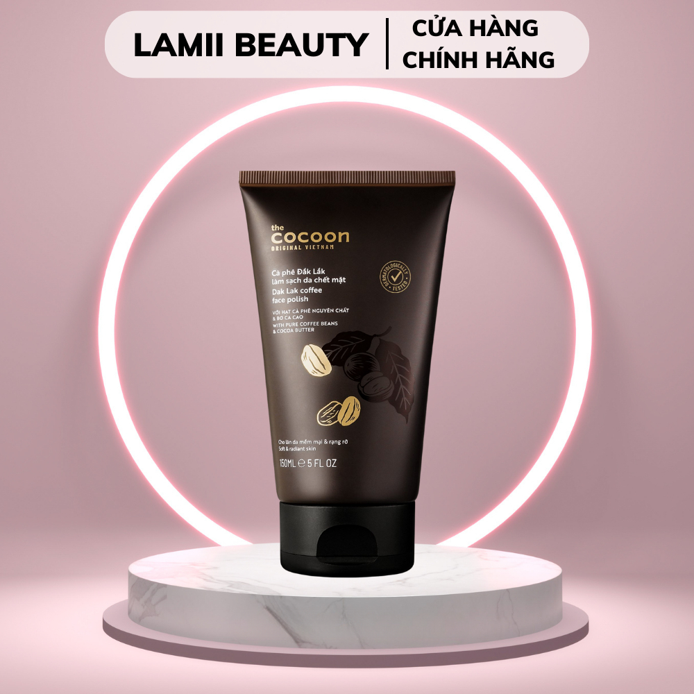 Tẩy tế bào chết mặt The Cocoon Original VIETNAM 150ml - LAMII BEAUTY