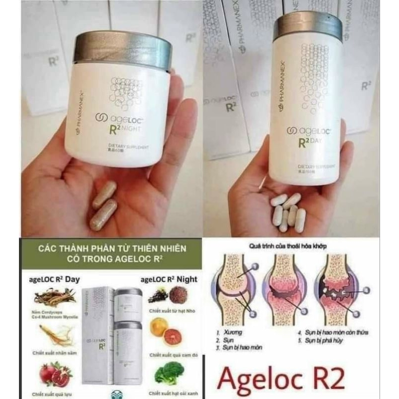 Ageloc R2 Nuskin mỹ ngày và đêm