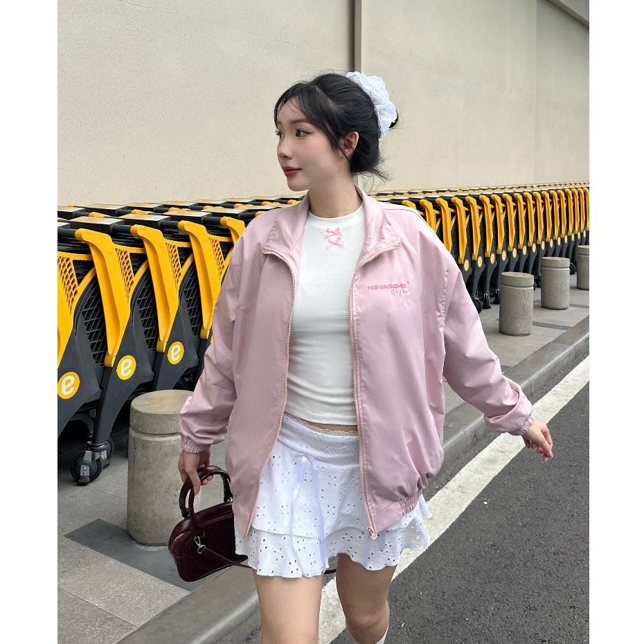 Áo Khoác Gió Wind-Breaker Local Brand NEVASOME 6 Màu Basic Form Oversize Nam Nữ | BigBuy360 - bigbuy360.vn