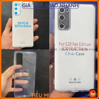 Ốp lưng Samsung Galaxy S20 FE 5G / S20 lite / S20 Fan Edition dẻo trong bảo vệ cam, siêu bền, dày, đẹp