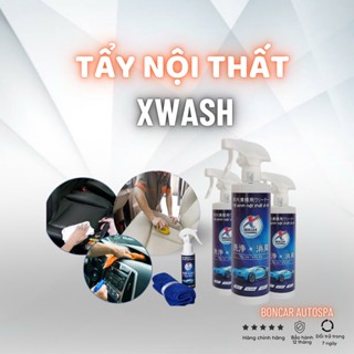Chai Xịt Vệ Sinh Nội Thất Ghế Da Ôtô XWASH, Hỗ TRợ Diệt Khuẩn Khử Mùi Khó Chịu Trong Xe Hơi Chai 200ml/500ml