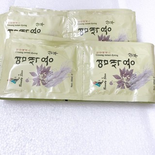 Dầu gội đen tóc Sâm Hàn Quốc dạng gói