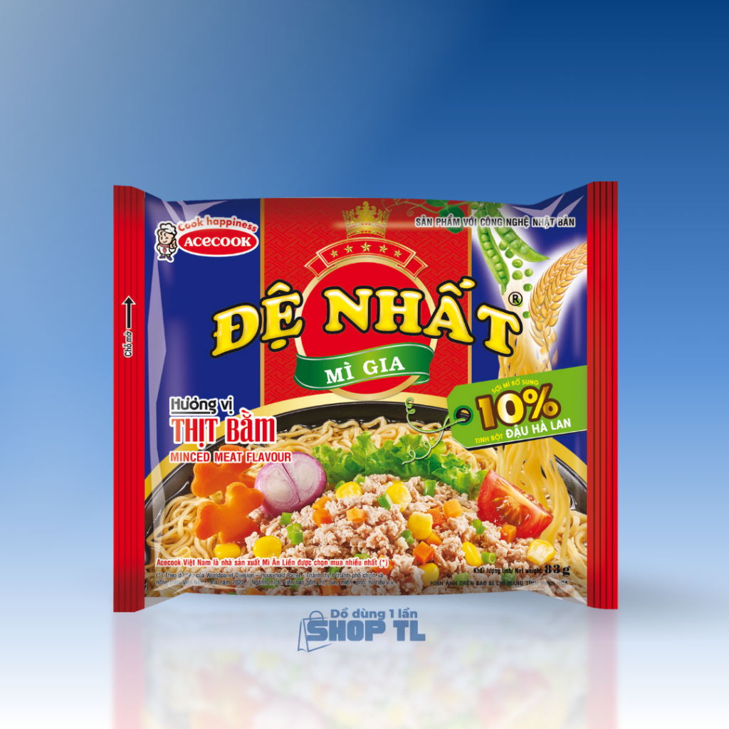 Thùng 30 gói mì Đệ Nhất thịt bằm