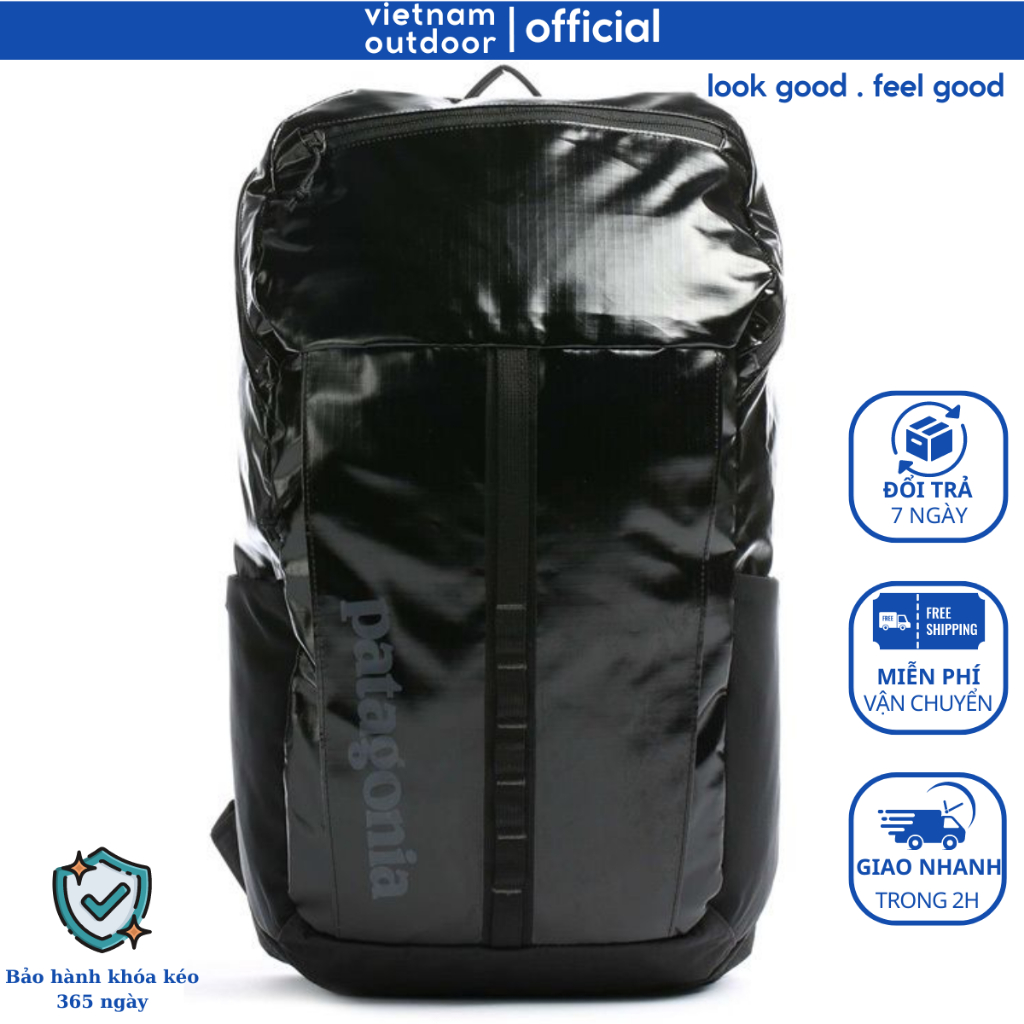 Balo Du Lịch Nam Nữ PATAGONIA WOMEN BLACK HOLE PACK 23L Ngăn Laptop 16 Inch Chống Thấm Nước