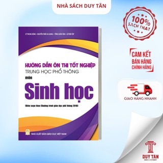 Sách - Hướng dẫn ôn thi tốt nghiệp Trung học phổ thông môn Sinh học (Theo chương trình GDPT 2018) - NXB Giáo dục