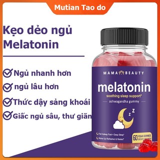 Good Sleep Gummies Melatonin giúp cải thiện chất lượng giấc ngủ dễ đi vào giấc ngủ giảm stress hộp 60 viên 