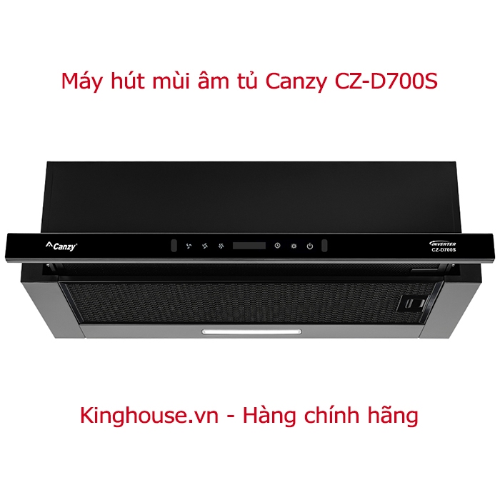 ( Hỏa tốc) Máy hút mùi âm tủ Canzy CZ-D700S