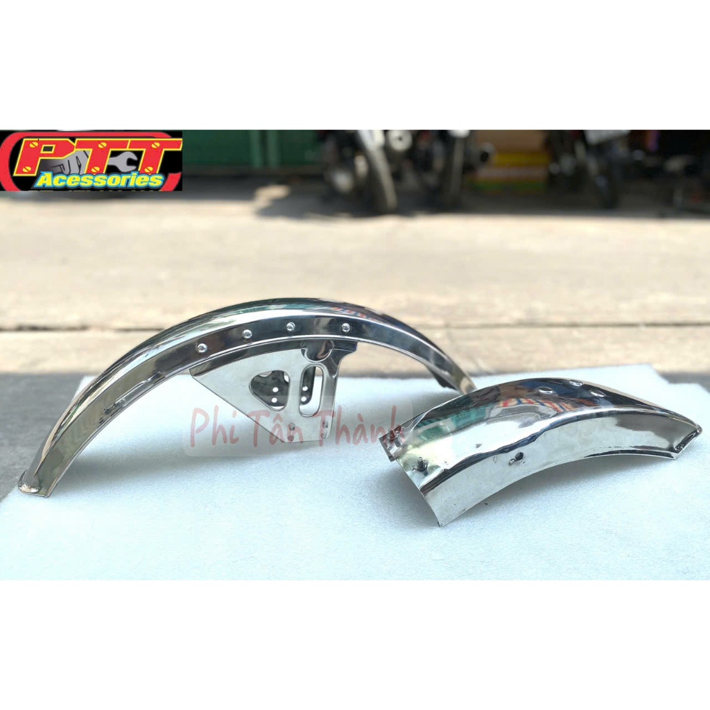 CẶP DÈ TRƯỚC - SAU XE WIN 100 INOX