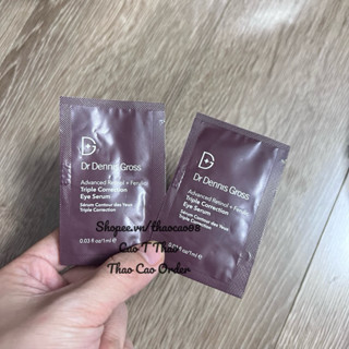 [Combo 10 gói] Serum giúp giảm thâm giảm nhăn mắt dr dennis gross