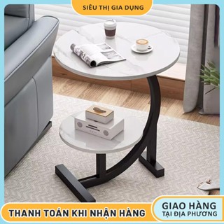  Bàn Cafe Tròn 2 Tầng Kệ Tròn Ghế Sofa Decor Phòng Khách Phòng Ngủ Ban Công 