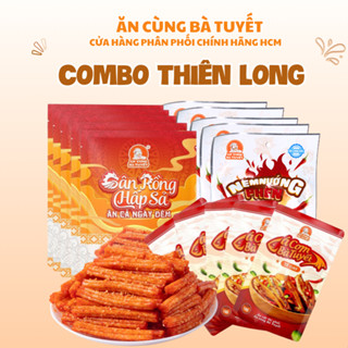 Combo Thiên Long: 5 gân rồng hấp xả + 5 cá cơm + 10 nem nướng phên Ăn Cùng Bà Tuyết