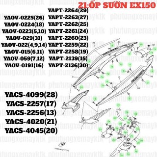[Chính hãng Yamaha][21:ỐP SƯỜN] YACS-4020-EX10(06-10) (21)