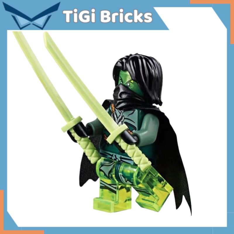 Đồ chơi Mô hình lắp ráp Ninjago Minifigures Morro season 5 - lắp ráp mini Morro hồn ma