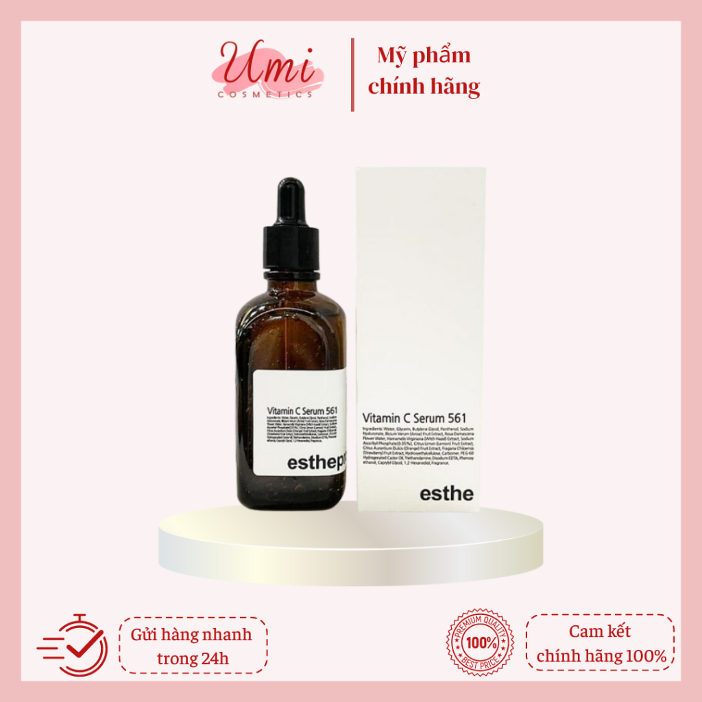 Tinh Chất Vitamin C 561 Serum Esthe Pro 100ml Mẫu Mới