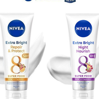 Serum Dưỡng Thể Nivea Extra Bright Ban Ngày CHỐNG NẮNG 180ML