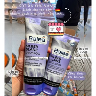  Dầu gội xả khử vàng Balea Đức- Dầu gội tím Balea Đức 
