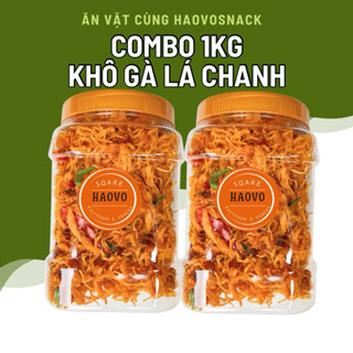 1KG khô gà lá chanh ngon, rẻ, chất lượng đồ ăn vặt haovosnack