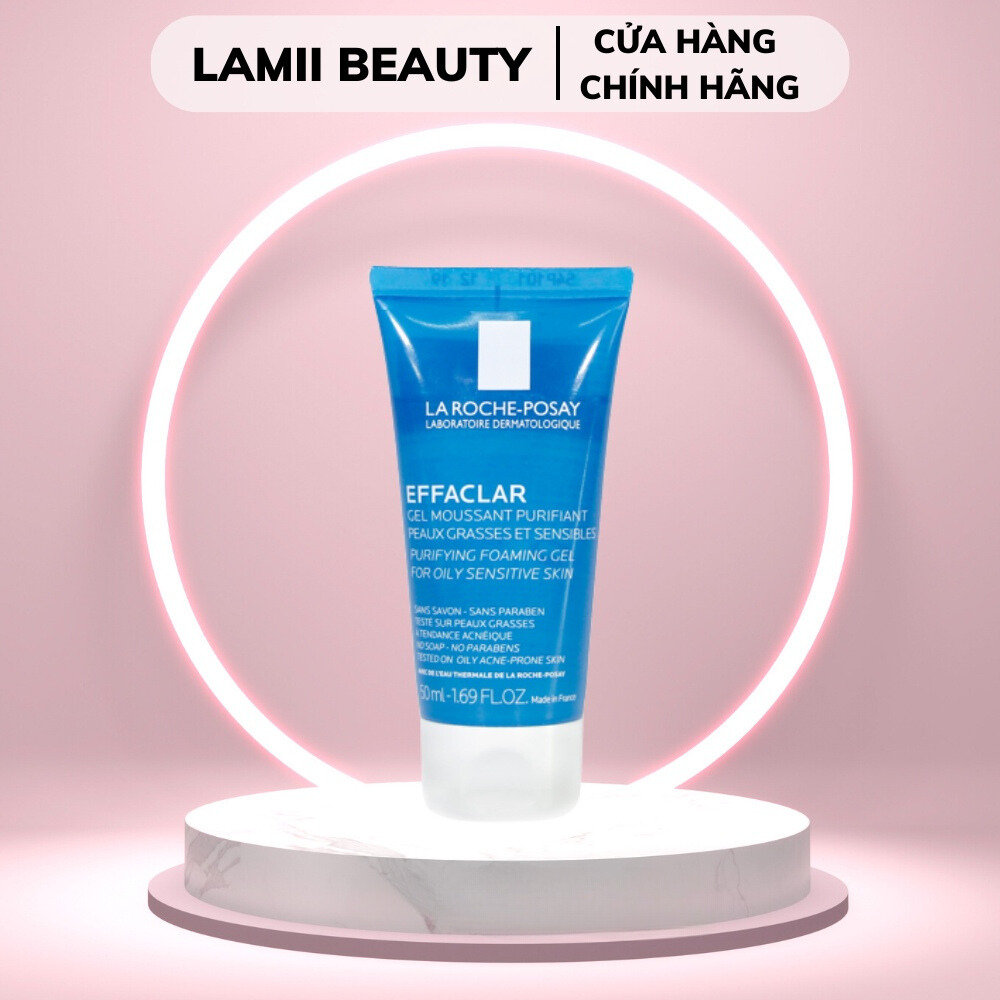 Sữa rửa mặt La roche Posay EFFACLAR 50ml - LAMII BEAUTY