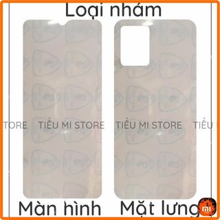 Dán PPF Vivo Y21 Y21s Y33S loại trong , nhám, da cá sấu dành cho màn hình, mặt lưng, full body lưng viền